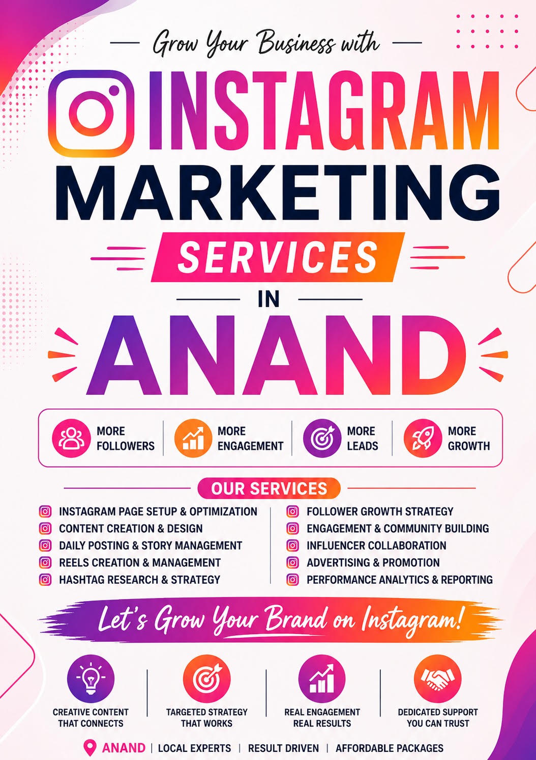 Instagram Marketing Services in Anand